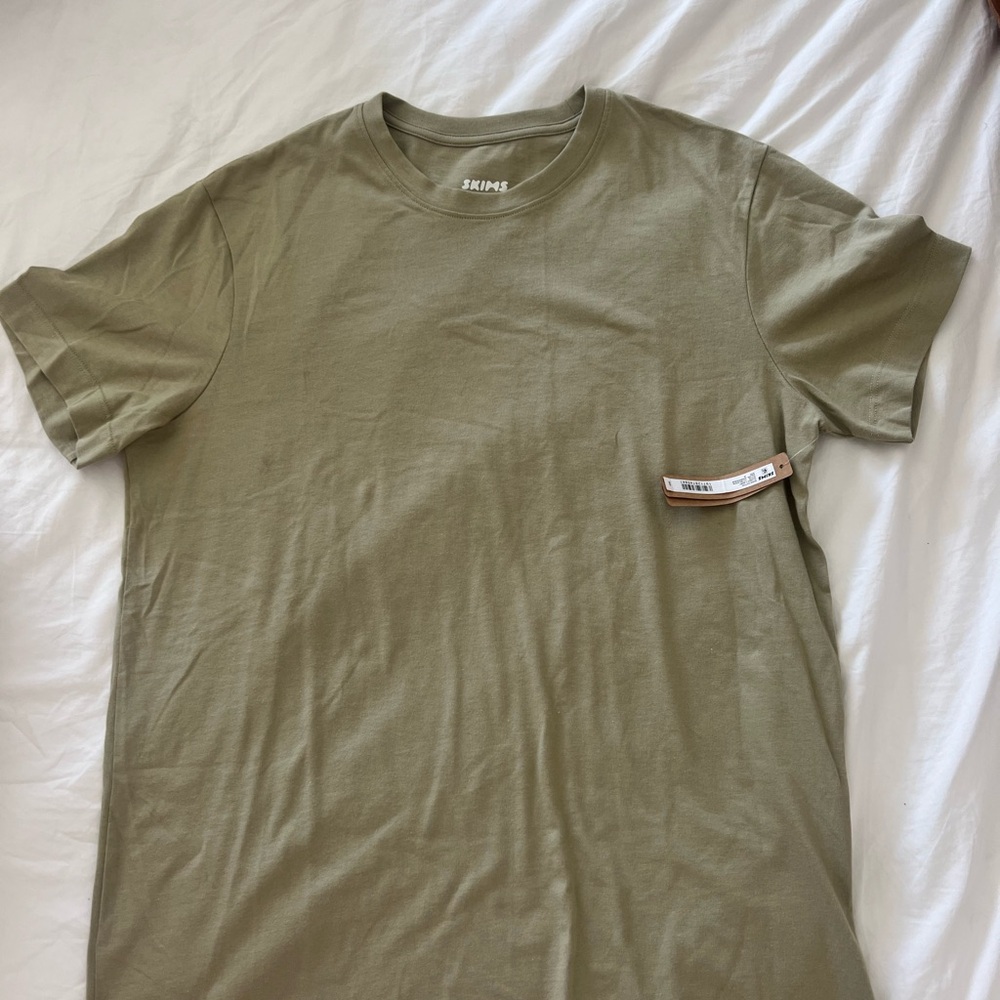 Skims Olive Green Men's Shirt (size Medium)